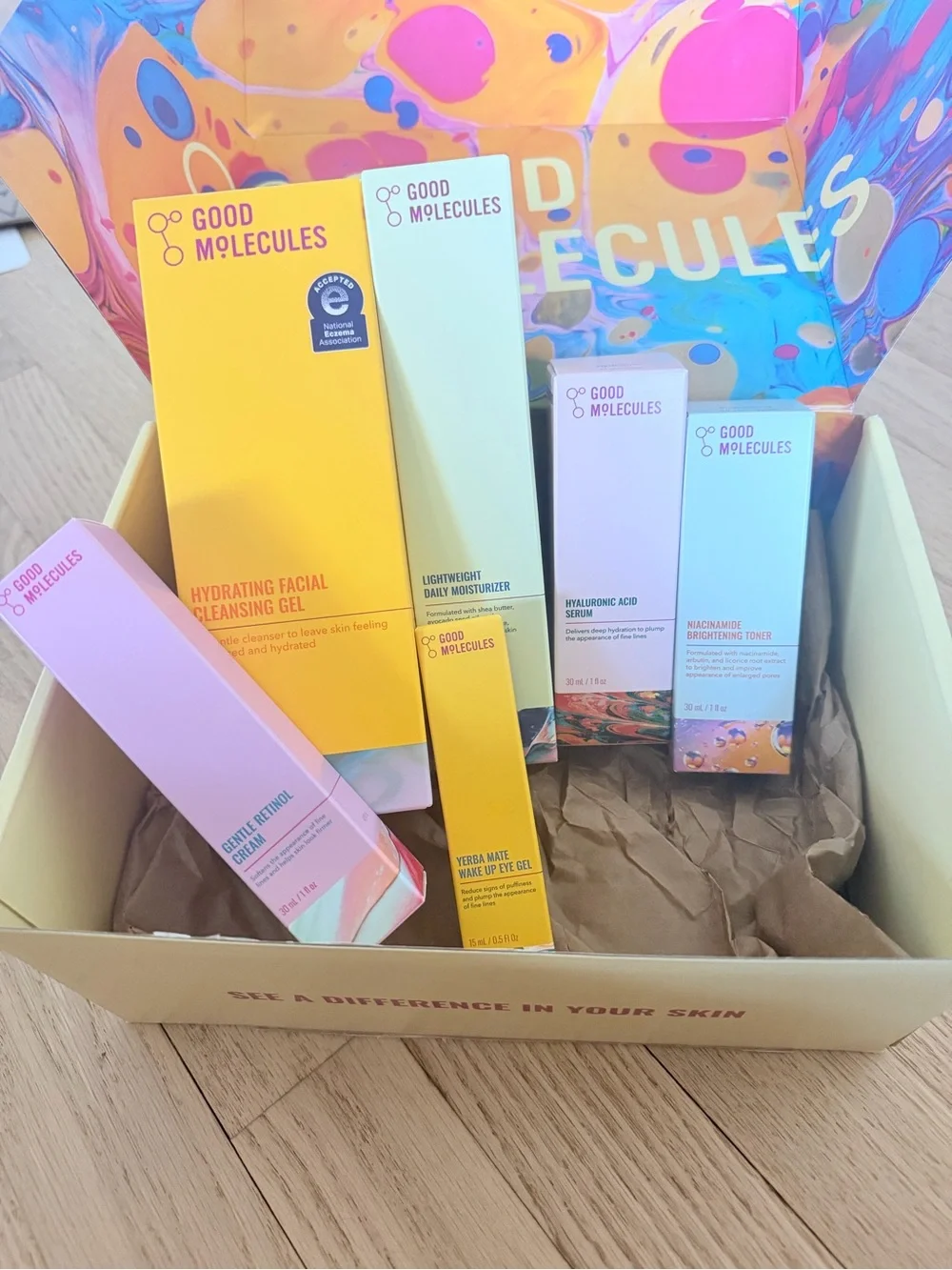 –Good Molecules Skincare Set – 6 Piece Beauty Bundle